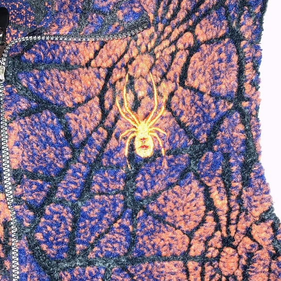 Spyder Active Sports Fuzzy Zipper Vest - Picture 2 of 10